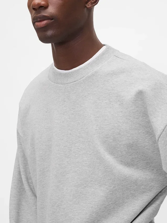Sudadera oversize de peso grueso para adulto