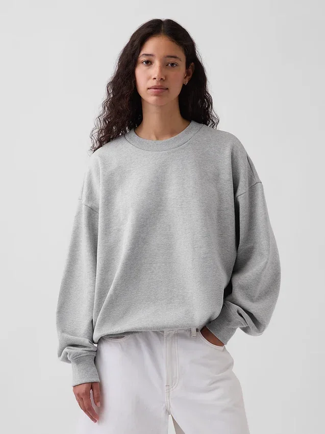Sudadera oversize de peso grueso para adulto