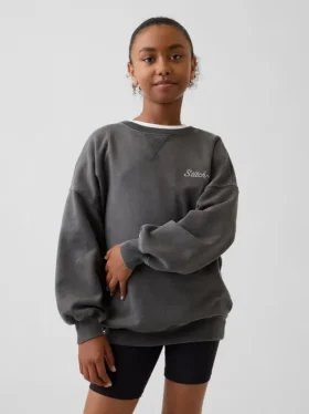 Sudadera oversize Vintagesoft de GAP × Disney para niños
