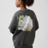 Sudadera oversize Vintagesoft de GAP × Disney para niños