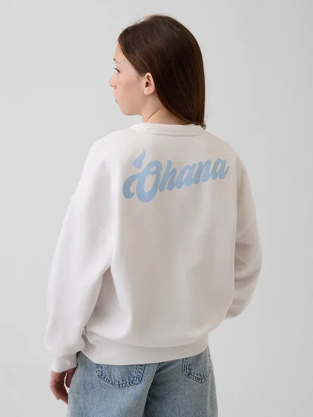 Sudadera oversize Vintagesoft de GAP × Disney para niños
