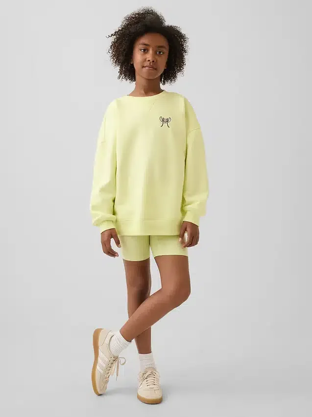 Sudadera oversize Vintagesoft de GAP × Disney para niños