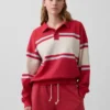Sudadera polo oversize de felpa Vintagesoft