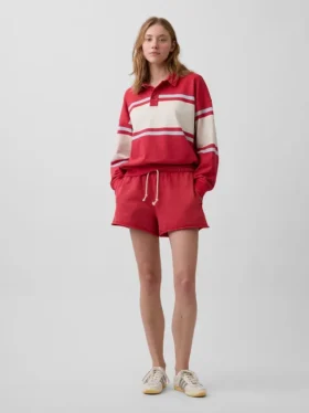 Sudadera polo oversize de felpa Vintagesoft