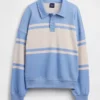 Sudadera polo oversize de felpa Vintagesoft