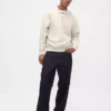 Sudadera polo oversize de peso grueso para adulto