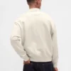 Sudadera polo oversize de peso grueso para adulto