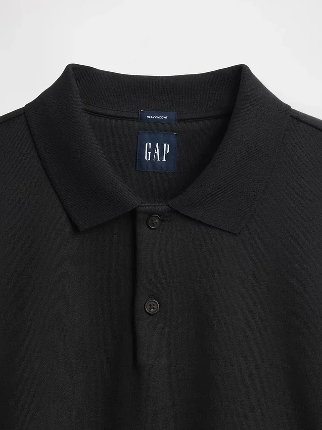 Sudadera polo oversize de peso grueso para adulto