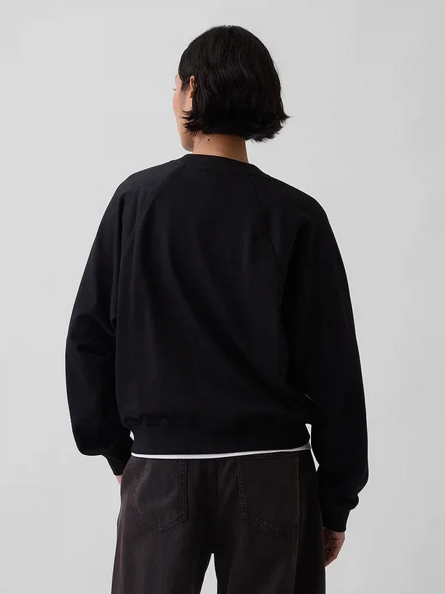 Sudadera raglán de felpa Vintagesoft