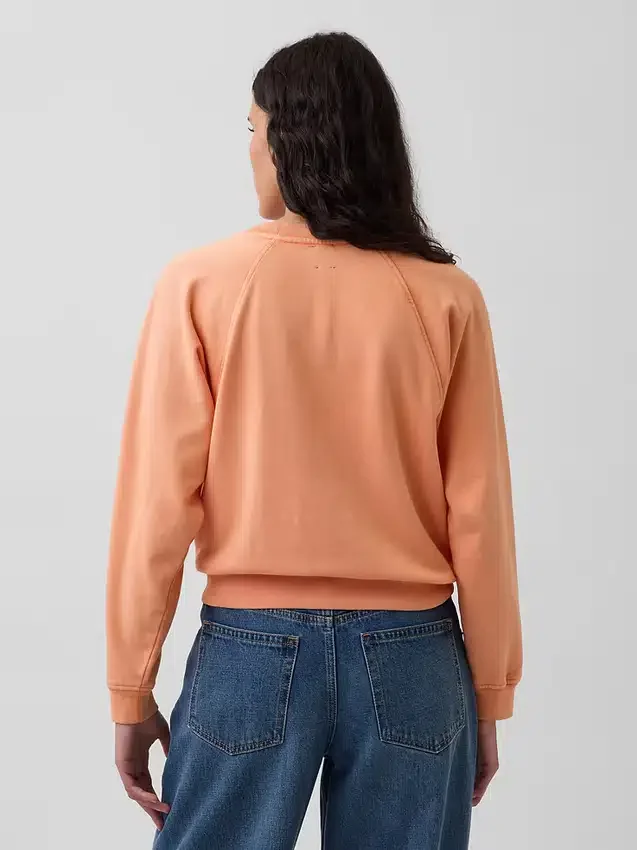 Sudadera raglán de felpa Vintagesoft
