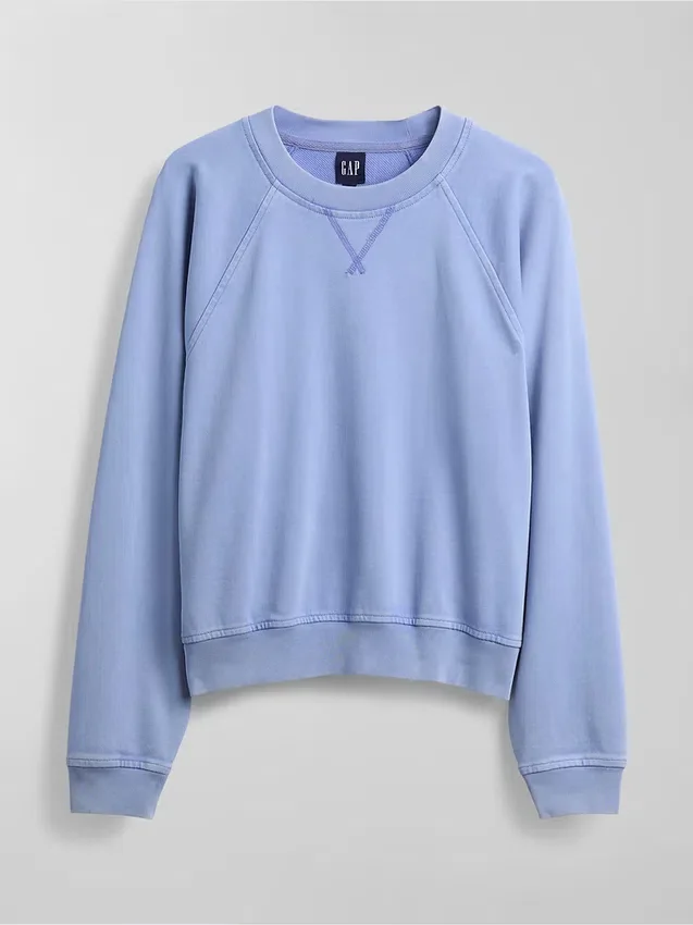Sudadera raglán de felpa Vintagesoft