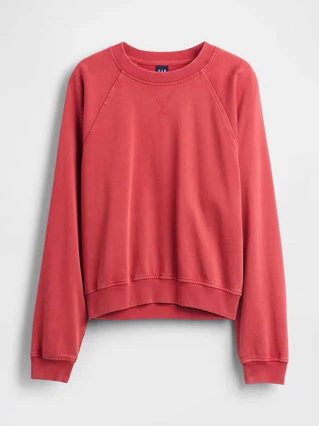 Sudadera raglán de felpa Vintagesoft