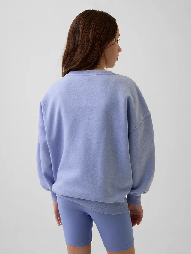 Sudadera túnica oversize Vintagesoft para niños