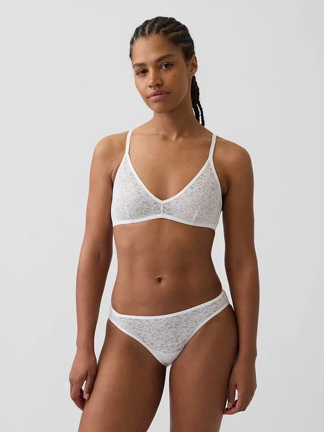 Sujetador bralette de encaje Madesoft