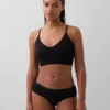 Sujetador bralette sin costuras y con escote pronunciado