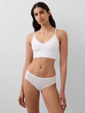 Sujetador bralette sin costuras y con escote pronunciado