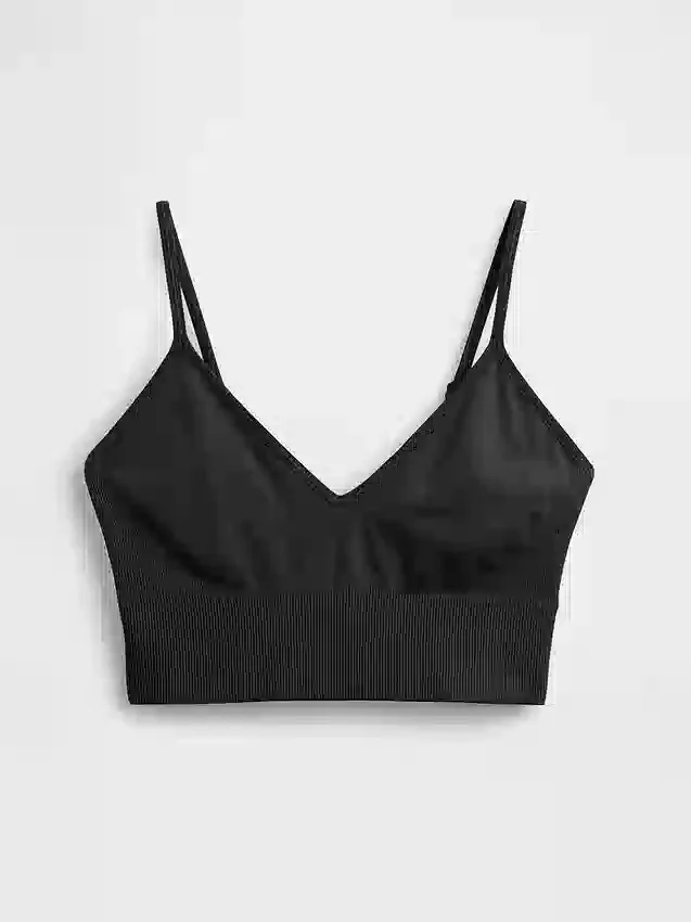 Sujetador bralette sin costuras y con escote pronunciado