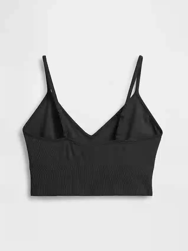 Sujetador bralette sin costuras y con escote pronunciado
