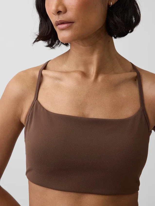 Sujetador deportivo GapFit Smooth con espalda cruzada
