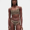 Sujetador tipo bralette de algodón orgánico elástico