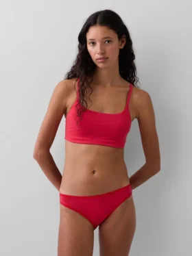 Sujetador tipo bralette de algodón orgánico elástico