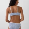 Sujetador tipo bralette de algodón orgánico elástico