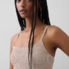 Sujetador tipo bralette de algodón orgánico elástico
