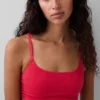 Sujetador tipo bralette de algodón orgánico elástico