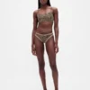 Sujetador tipo bralette de algodón orgánico elástico