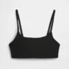 Sujetador tipo bralette de algodón orgánico elástico