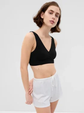 Sujetador tipo bralette premamá para el descanso