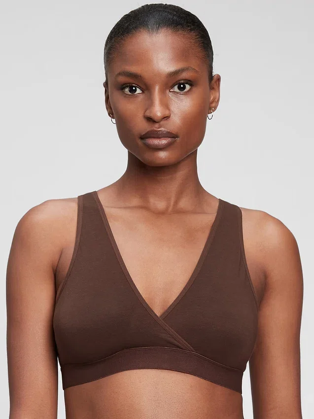 Sujetador tipo bralette premamá para el descanso