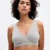 Sujetador tipo bralette premamá para el descanso