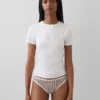 Tanga de algodón elástico orgánico