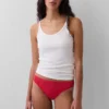 Tanga de algodón elástico orgánico