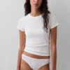 Tanga de algodón elástico orgánico