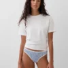 Tanga de algodón elástico orgánico