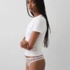 Tanga de algodón elástico orgánico