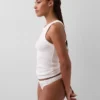 Tanga de algodón elástico orgánico