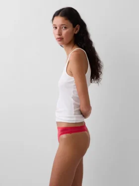 Tanga de algodón elástico orgánico