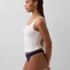 Tanga de algodón elástico orgánico