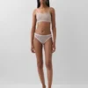 Tanga de algodón elástico orgánico