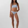 Tanga de algodón elástico orgánico