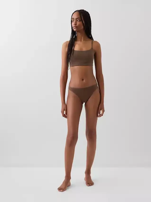 Tanga de algodón elástico orgánico
