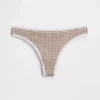 Tanga de algodón elástico orgánico