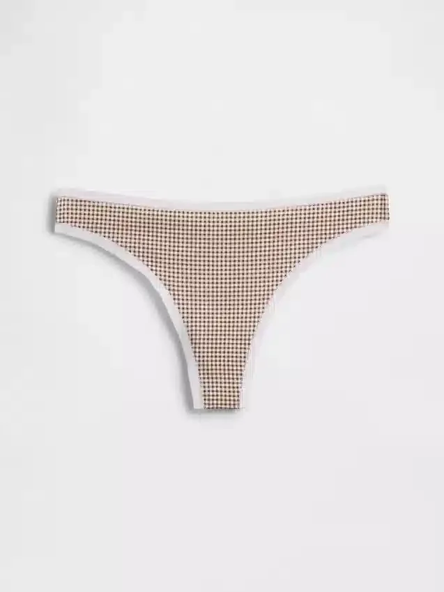 Tanga de algodón elástico orgánico