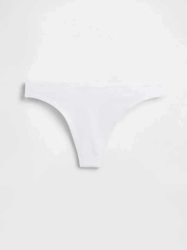 Tanga de algodón elástico orgánico