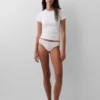 Tanga de algodón elástico orgánico