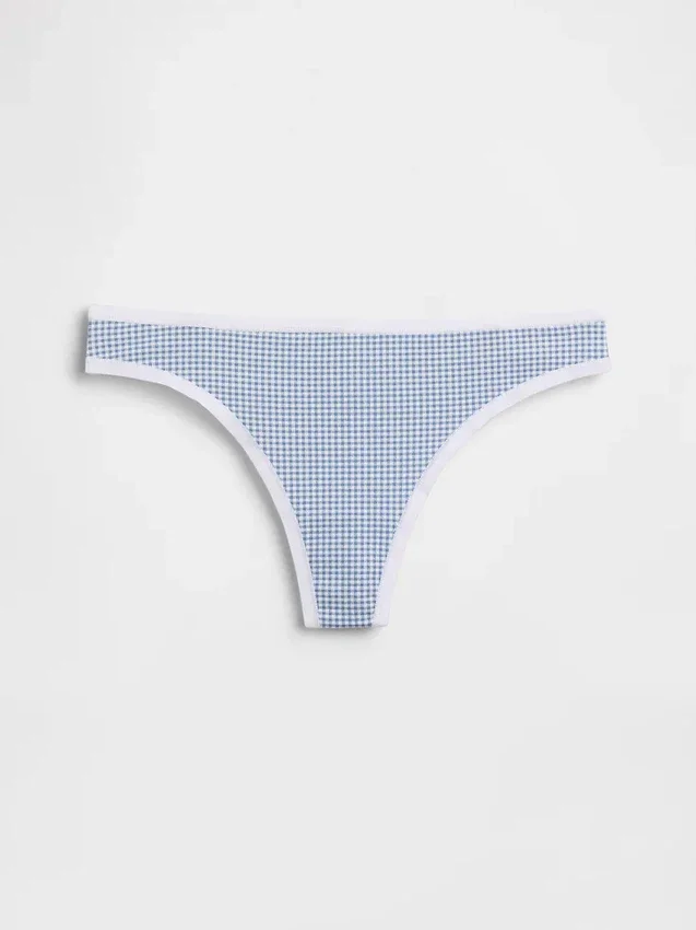 Tanga de algodón elástico orgánico