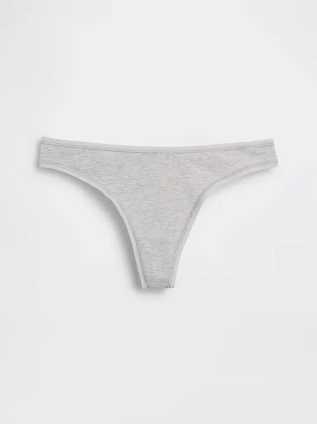 Tanga de algodón elástico orgánico